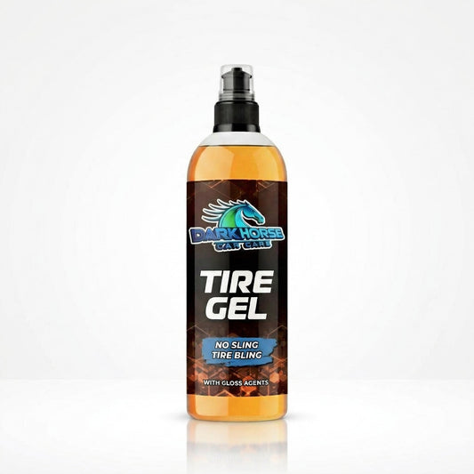 Dark Horse Tire Gel for clean black sidewalls