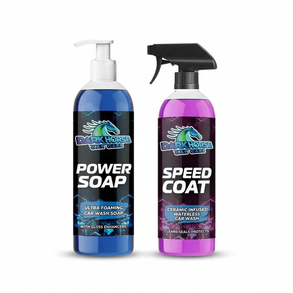 Dark Horse 2-Step System Bundle - Power Soap and Speed Coat