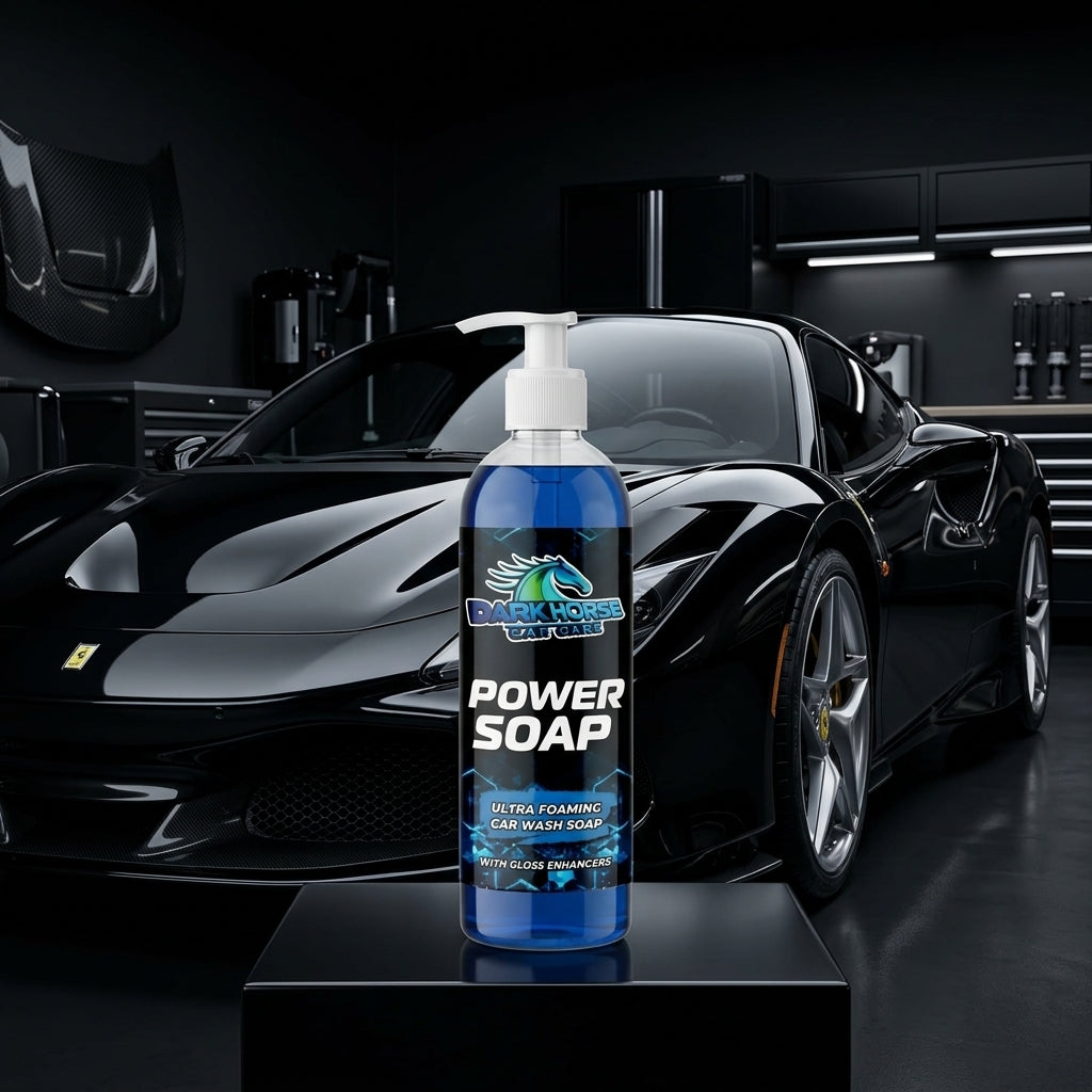 Dark Horse Car Care Power Soap - Lifestyle