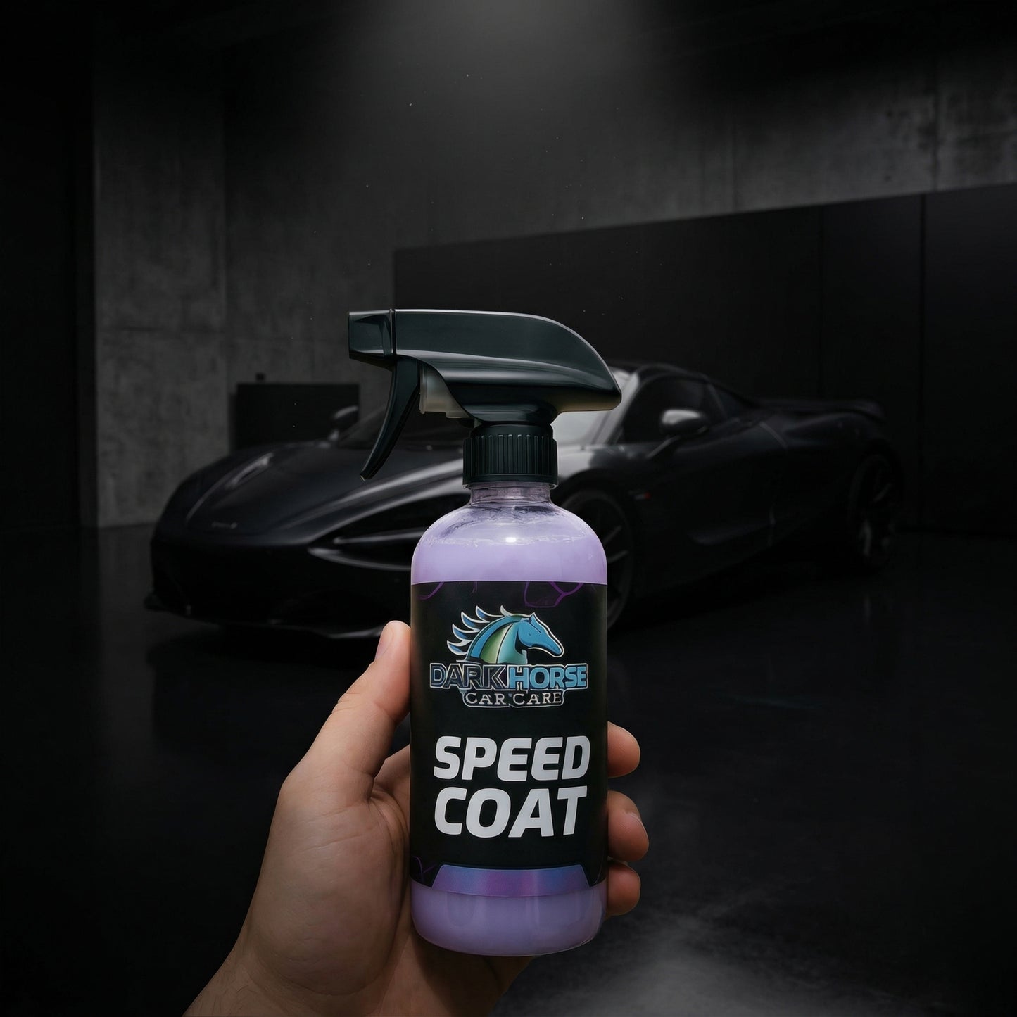 Dark Horse Speed Coat - Black Garage