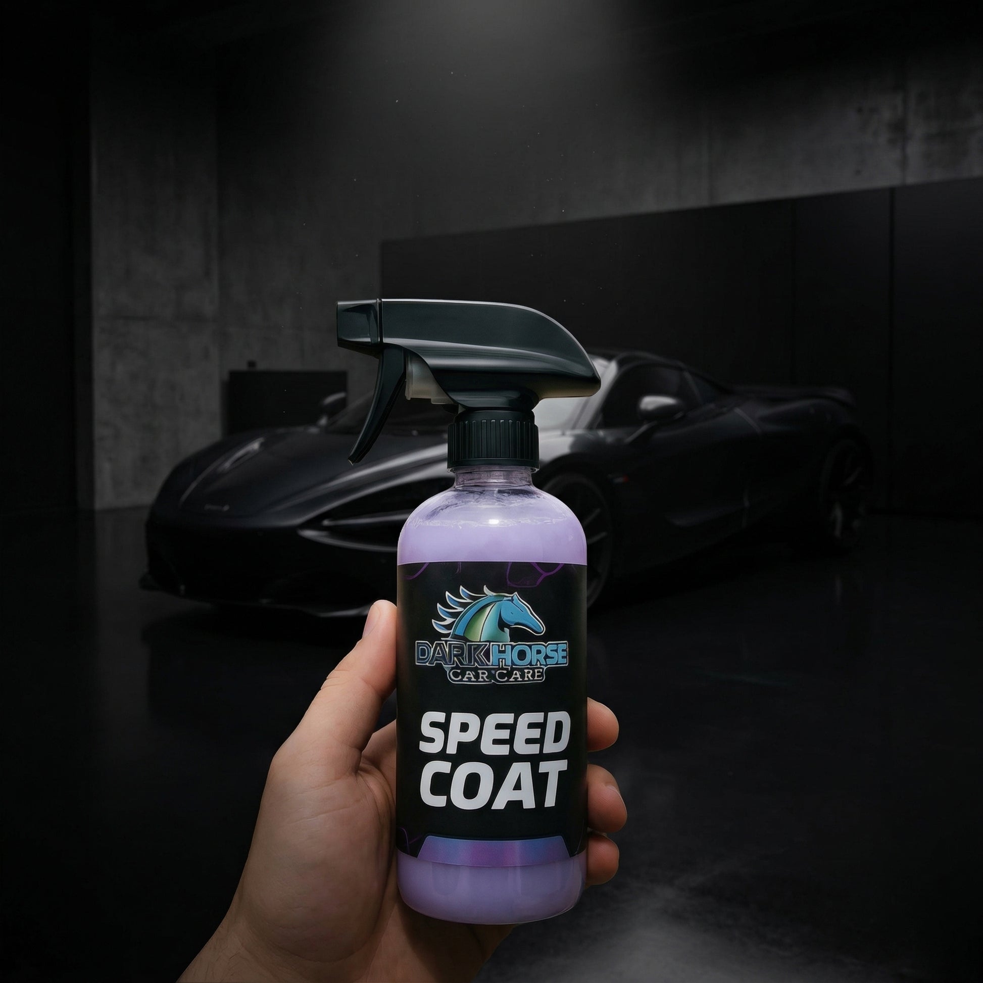 Dark Horse Speed Coat - Black Garage