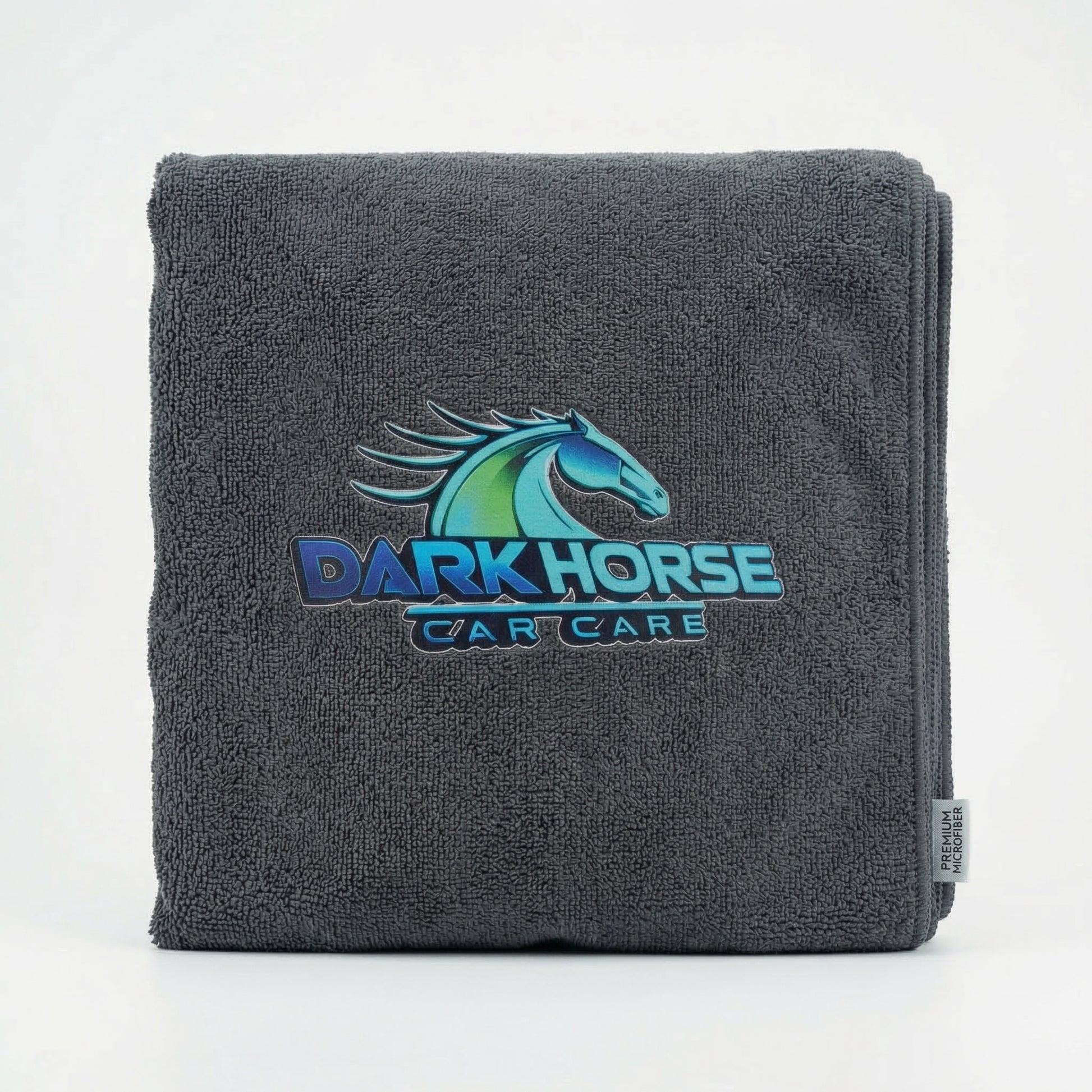Dark Horse Drying Towel - High Resolution